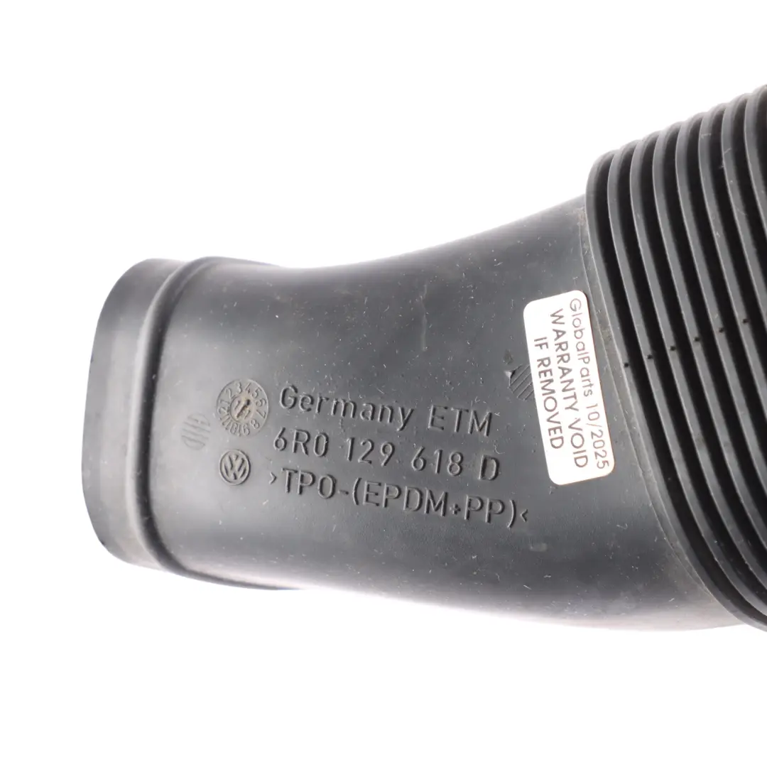 Seat Ibiza Mk4 Przewód Dolotowy Chłodnicy Powietrza Intercoolera - SKU 6R0129618D - Numer Części 6R0129618D