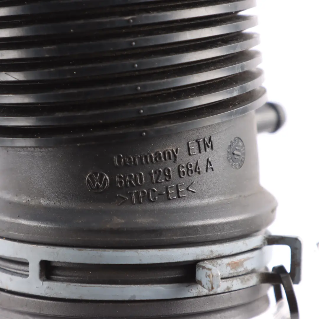 Intake Pipe Air Hose Line 1.4 TSI CAVE to Volkswagen Polo GTI 6R Air with Part number 6R0129684A Volkswagen Polo GTI 6R Air Intake Pipe Air Hose Line 1.4 TSI CAVE - SKU 6R0129684A - Part number 6R0129684A