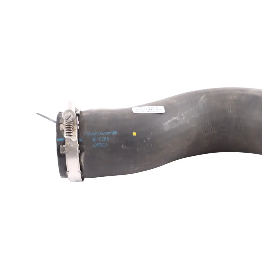 Volkswagen Polo GTI 6R Ladeluftkühler Rohr Luftschlauch 1.4 TSI CAVE - SKU 6R0145834B - Teilenummer 6R0145834B