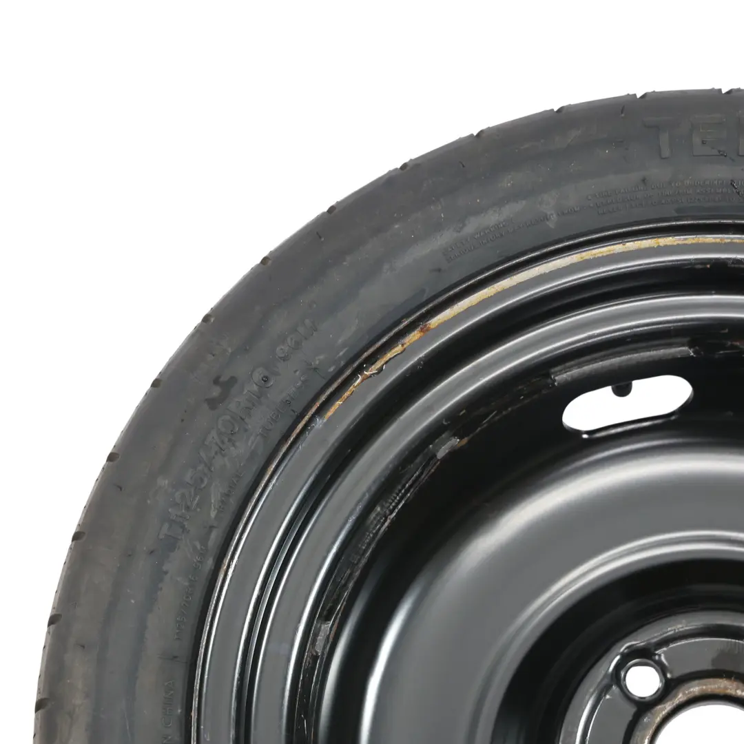 Roue Secours Acier Pneu Hankook 125/70 R16 pour VW Volkswagen Polo 6R à propos du numéro de pièce 6R0601027J VW Volkswagen Polo 6R Roue Secours Acier Pneu Hankook 125/70 R16 - SKU 6R0601027J - Numéro de pièce 6R0601027J