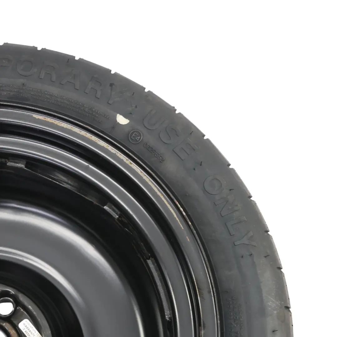 VW Volkswagen Polo 6R Koło Zapasowe Stalowe R16 Hankook 125/70 - SKU 6R0601027J - Numer Części 6R0601027J