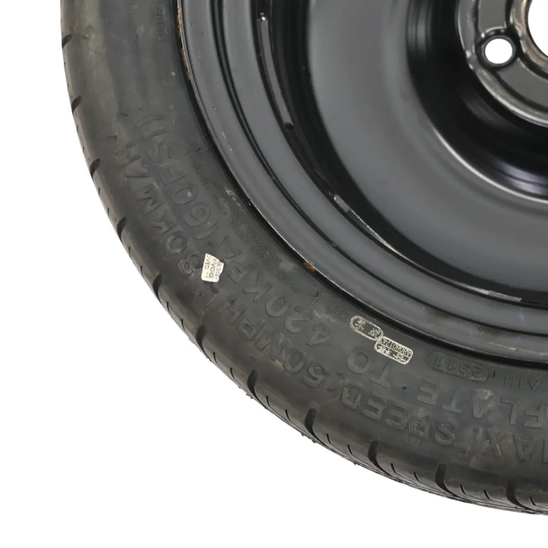 Koło Zapasowe Stalowe R16 Hankook 125/70 do VW Volkswagen Polo 6R o numerze 6R0601027J VW Volkswagen Polo 6R Koło Zapasowe Stalowe R16 Hankook 125/70 - SKU 6R0601027J - Numer Części 6R0601027J