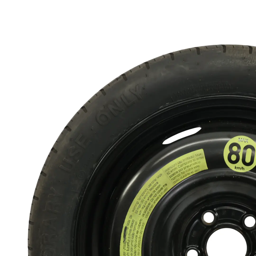 VW Volkswagen Polo 6R Spare Wheel Steel R16 Tyre Hankook 125/70 - SKU 6R0601027J - Part number 6R0601027J