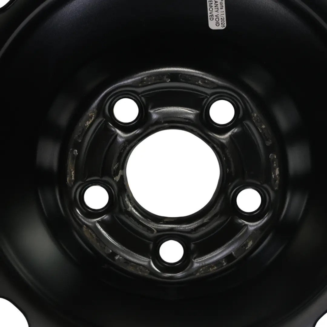 Mk4 Ruota Scorta Acciaio Bridegestone R16 6J 185/50 ET:40 per Seat Ibiza con numero di parte 6R0601027N Seat Ibiza Mk4 Ruota Scorta Acciaio Bridegestone R16 6J 185/50 ET:40 - SKU 6R0601027N - Numero di parte 6R0601027N