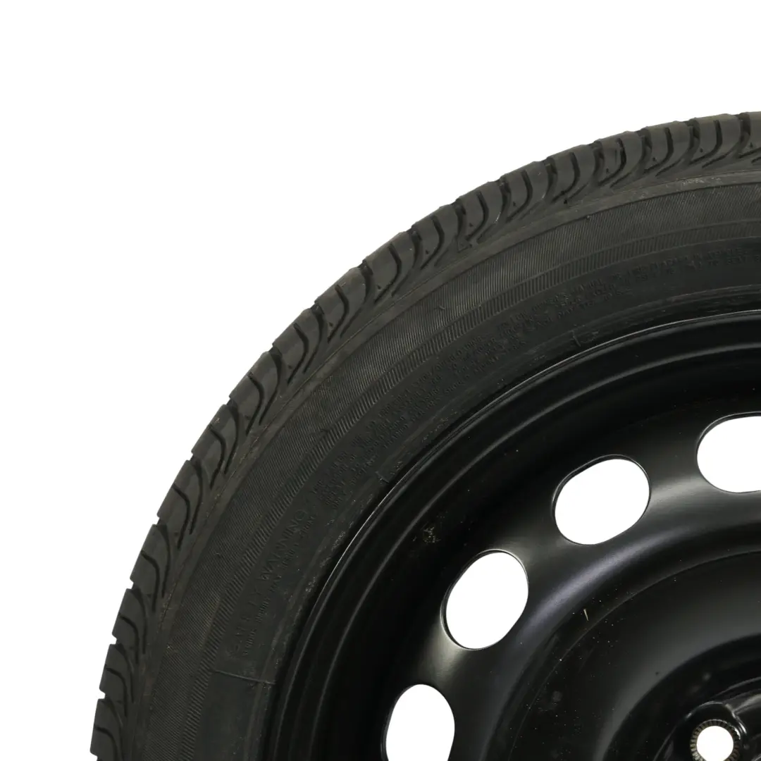 Mk4 6J Ersatzrad Stahl Bridegestone R16 6J 185/50 ET:40 für Seat Ibiza mit Teilenummer 6R0601027N Seat Ibiza Mk4 6J Ersatzrad Stahl Bridegestone R16 6J 185/50 ET:40 - SKU 6R0601027N - Teilenummer 6R0601027N