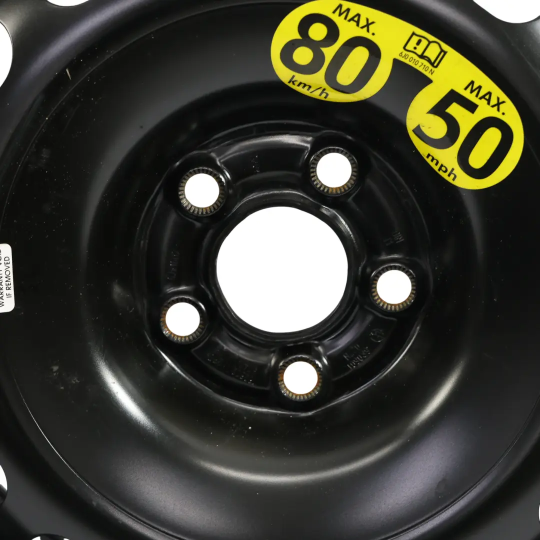 Mk4 Roue Rechange Acier Bridegestone R16 6J 185/50 ET:40 pour Seat Ibiza à propos du numéro de pièce 6R0601027N Seat Ibiza Mk4 Roue Rechange Acier Bridegestone R16 6J 185/50 ET:40 - SKU 6R0601027N - Numéro de pièce 6R0601027N