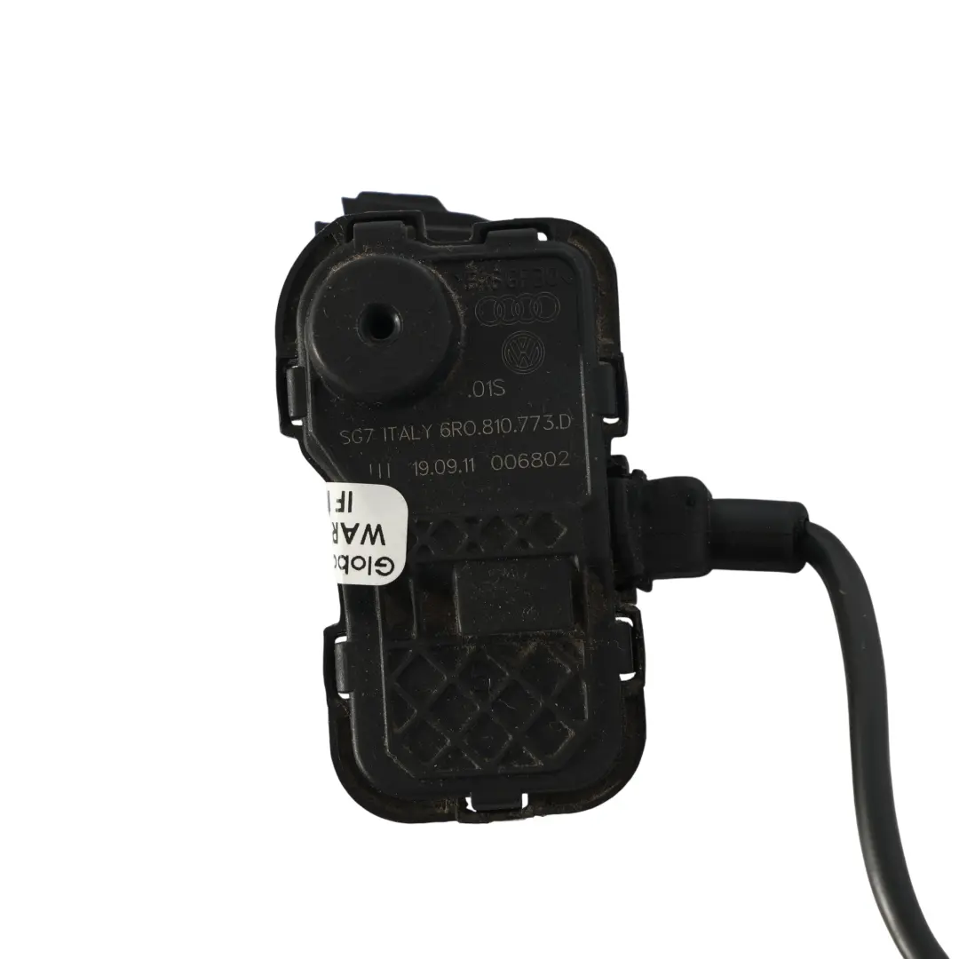 VW Polo 6R 1.2 TSI Kraftstofftank Klappe Aktuator Solenoid Motor - SKU 6R0810773D - Teilenummer 6R0810773D