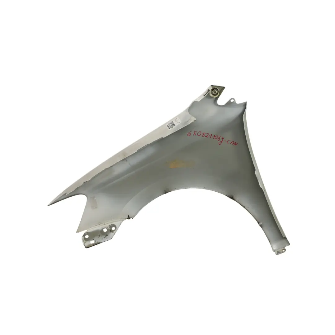 Pannello Laterale Anteriore Destro Candy White - B9A per Volkswagen VW Polo 6R con numero di parte 6R0821106J Volkswagen VW Polo 6R Pannello Laterale Anteriore Destro Candy White - B9A - SKU 6R0821106J-CAN - Numero di parte 6R0821106J