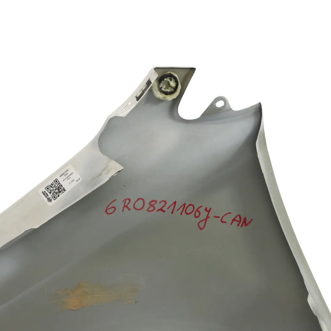 Błotnik Prawy Przedni Candy White - B9A do Volkswagen VW Polo 6R o numerze 6R0821106J Volkswagen VW Polo 6R Błotnik Prawy Przedni Candy White - B9A - SKU 6R0821106J-CAN - Numer Części 6R0821106J