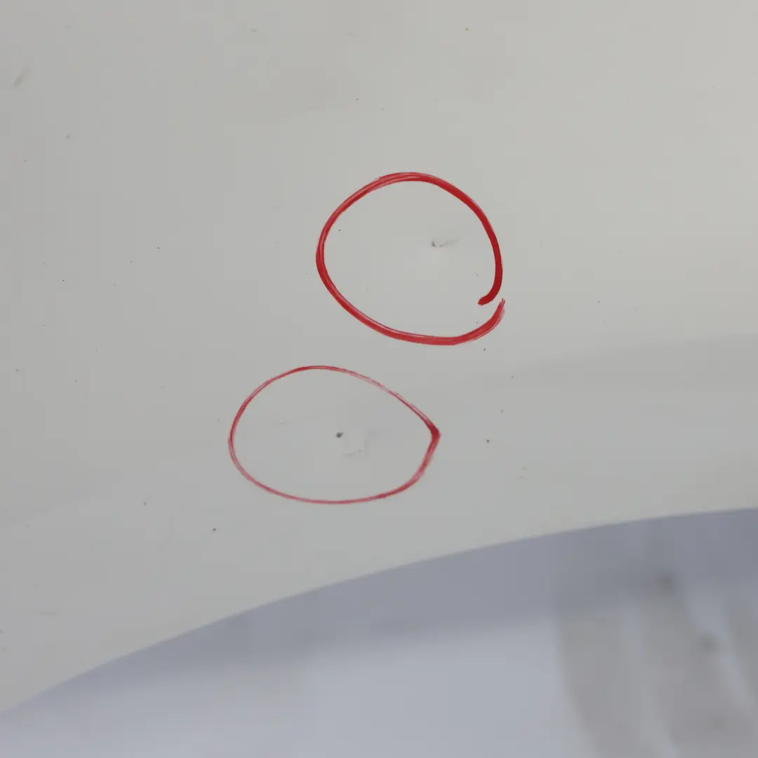 Volkswagen VW Polo 6R Seitenteil Vorne Rechts Kotflügel Candy White Weiss - B9A - SKU 6R0821106J-CAN - Teilenummer 6R0821106J