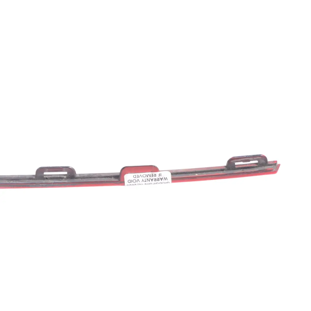 Front Grille Strip Trim Red Bottom Right O/S to Volkswagen Polo 6R GTI with Part number 6R0853768C Volkswagen Polo 6R GTI Front Grille Strip Trim Red Bottom Right O/S - SKU 6R0853768C - Part number 6R0853768C