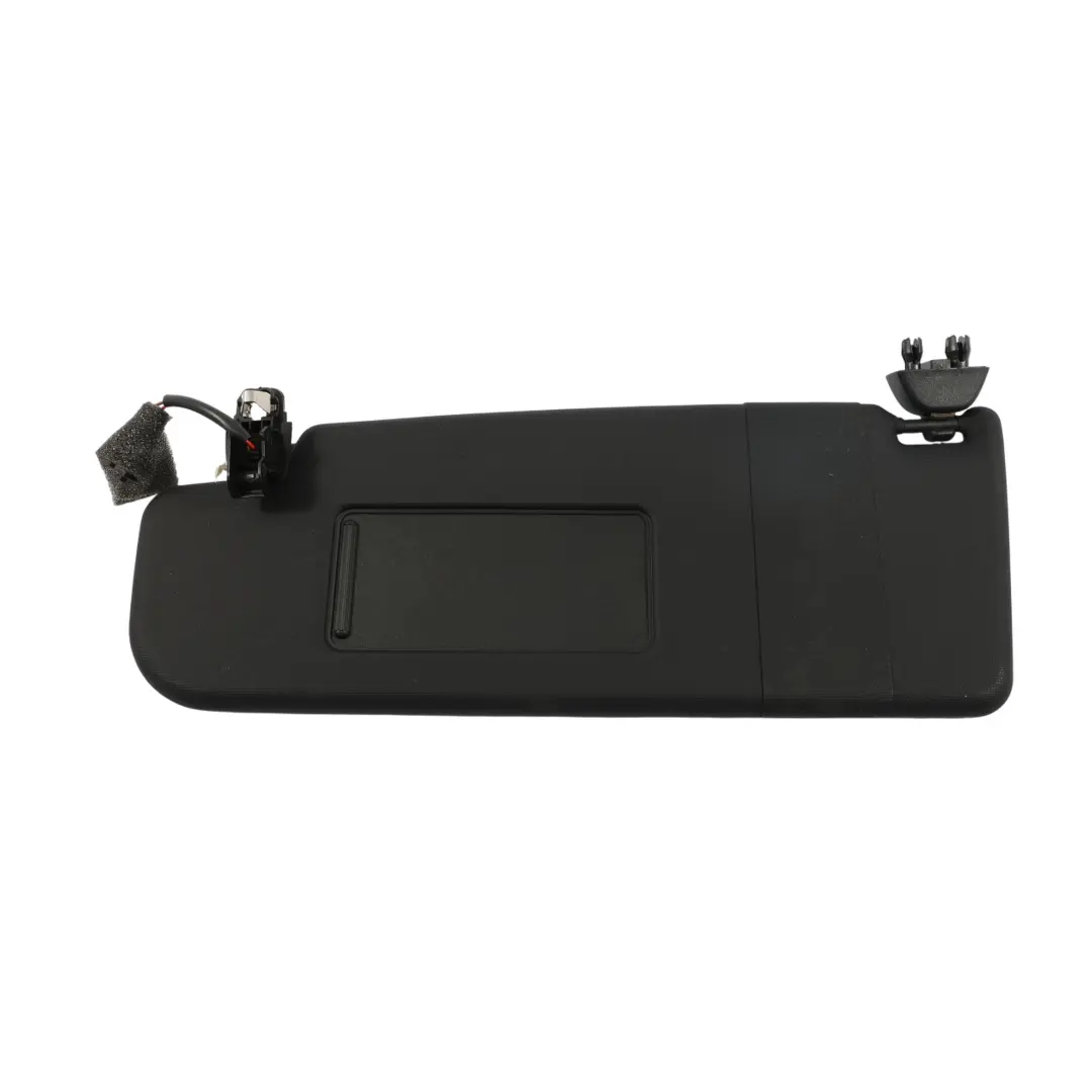 Volkswagen Polo 6R Parasol Delantero Izquierdo Iluminado Espejo Negro - SKU 6R0857551A-1 - Número de pieza 6R0857551A