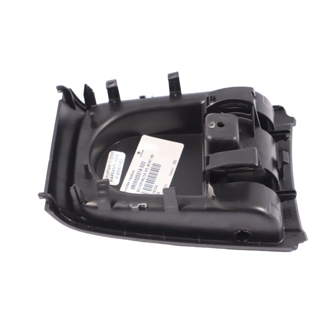 Embellecedor Consola Central Trasera Portabebidas para VW Polo Gti 6R con número de pieza 6R0862531A VW Polo Gti 6R Embellecedor Consola Central Trasera Portabebidas - SKU 6R0862531A - Número de pieza 6R0862531A