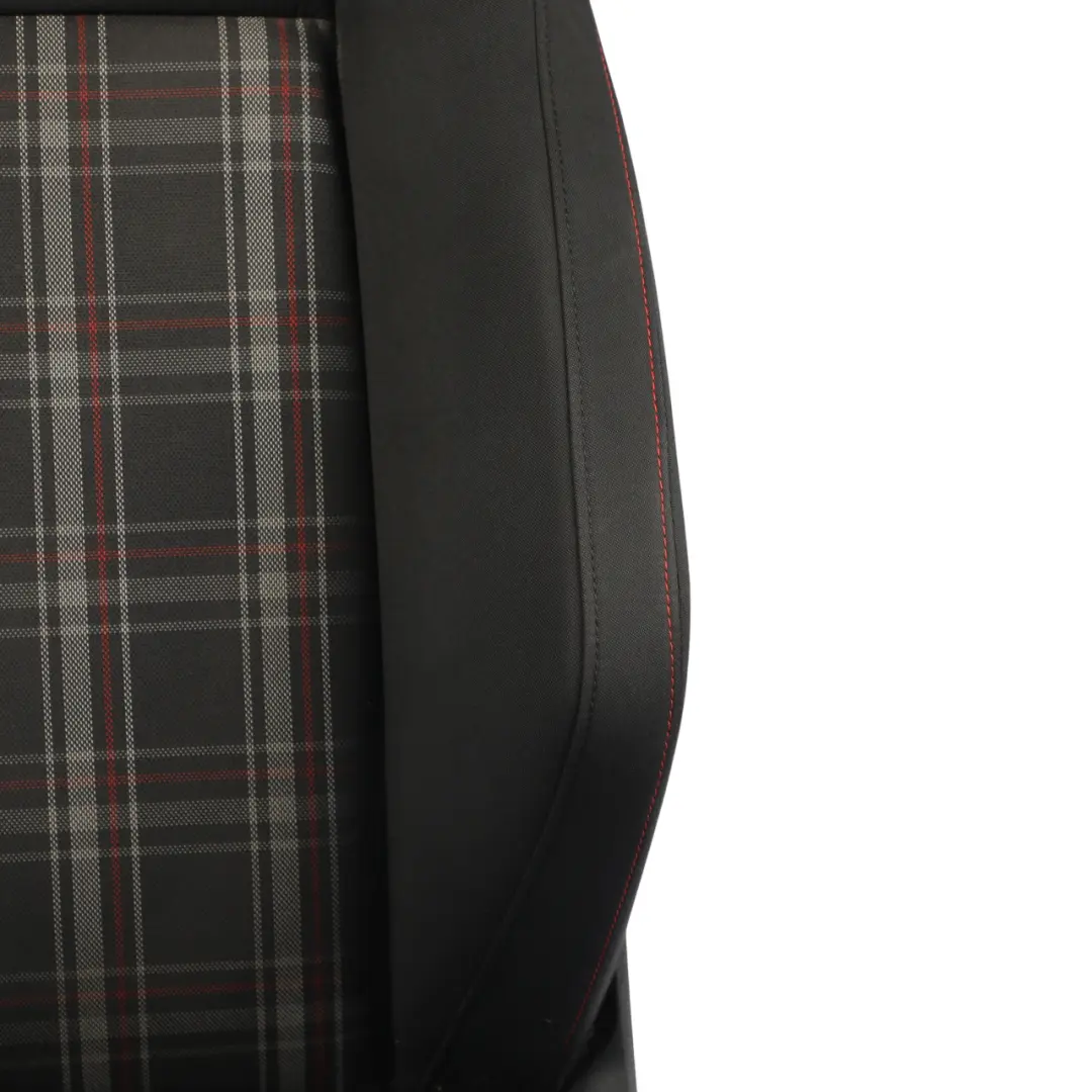 Front Seat Fabric Cloth Titan Black Red Right O/S to VW Volkswagen Polo 6R GTI 3D with Part number 6R0881806DP VW Volkswagen Polo 6R GTI 3D Front Seat Fabric Cloth Titan Black Red Right O/S - SKU 6R0881806DP - Part number 6R0881806DP