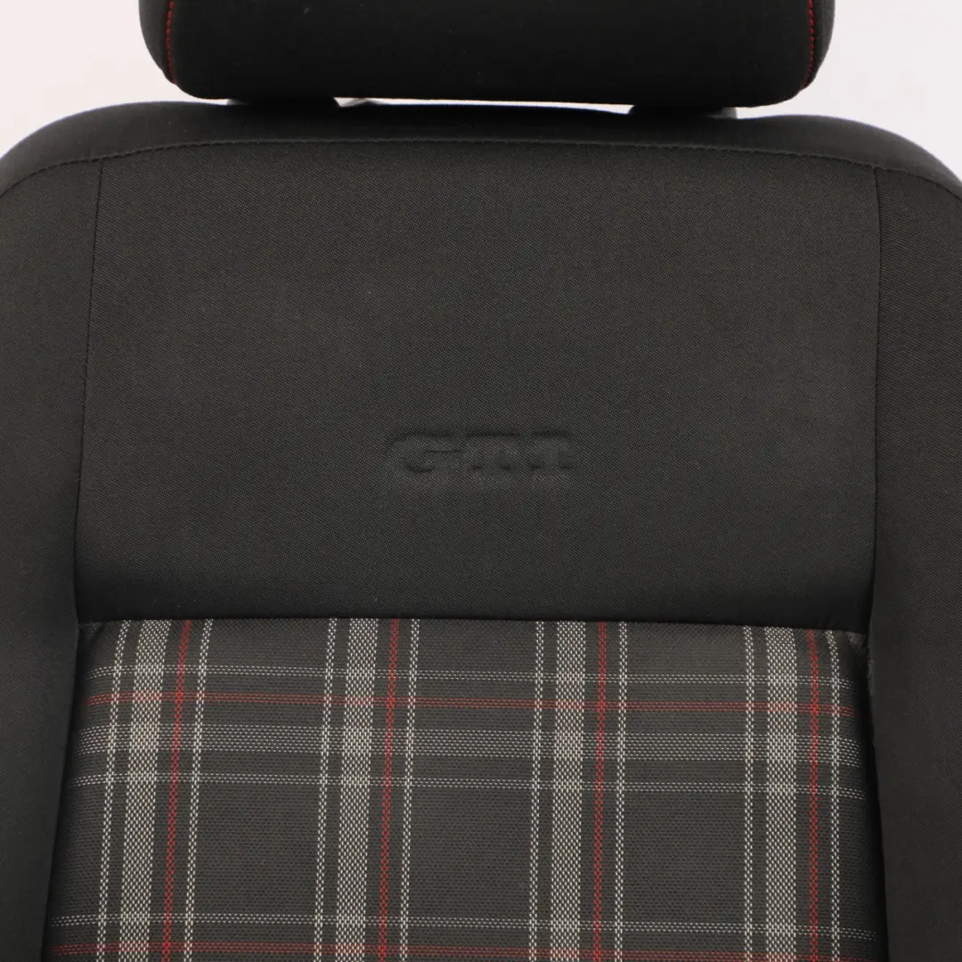 Front Seat Fabric Cloth Titan Black Red Right O/S to VW Volkswagen Polo 6R GTI 3D with Part number 6R0881806DP VW Volkswagen Polo 6R GTI 3D Front Seat Fabric Cloth Titan Black Red Right O/S - SKU 6R0881806DP - Part number 6R0881806DP