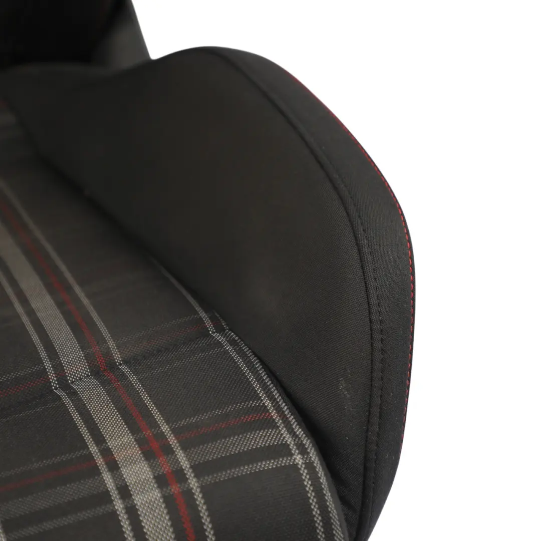 Front Seat Fabric Cloth Titan Black Red Right O/S to VW Volkswagen Polo 6R GTI 3D with Part number 6R0881806DP VW Volkswagen Polo 6R GTI 3D Front Seat Fabric Cloth Titan Black Red Right O/S - SKU 6R0881806DP - Part number 6R0881806DP