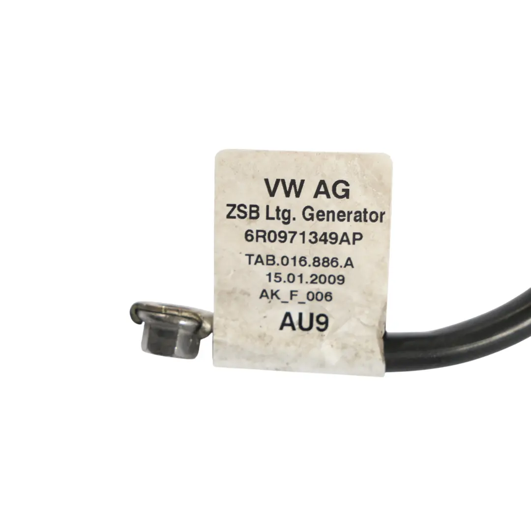 VW Polo 6R 1.4 TSI Wiązka Instalacja Przewodów Alternatora - SKU 6R0971349AP - Numer Części 6R0971349AP