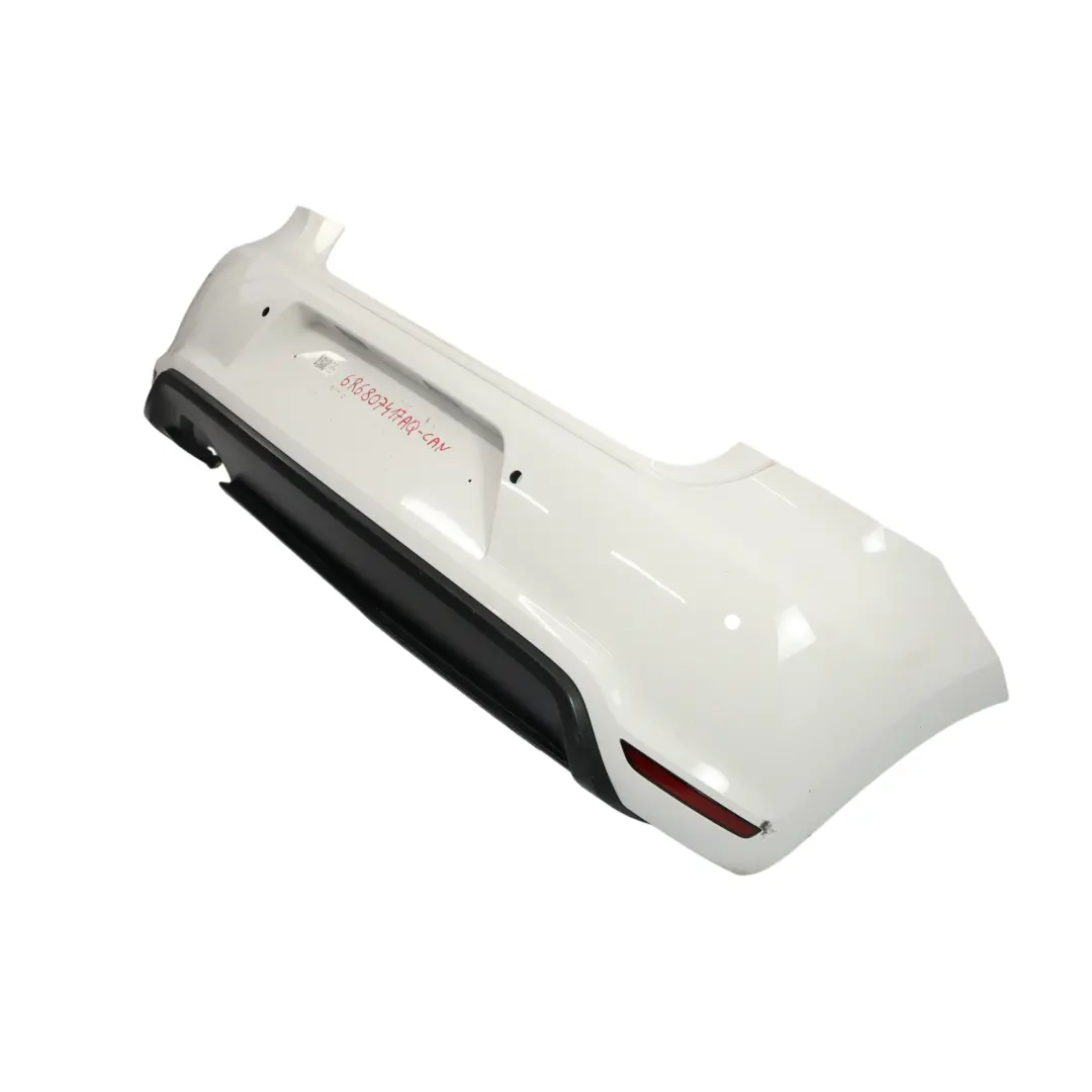 Volkswagen VW Polo 6R GTI Bumper Rear Trim Panel Cover Candy White - B9A - SKU 6R6807417AQ-CAN - Part number 6R6807417AQ