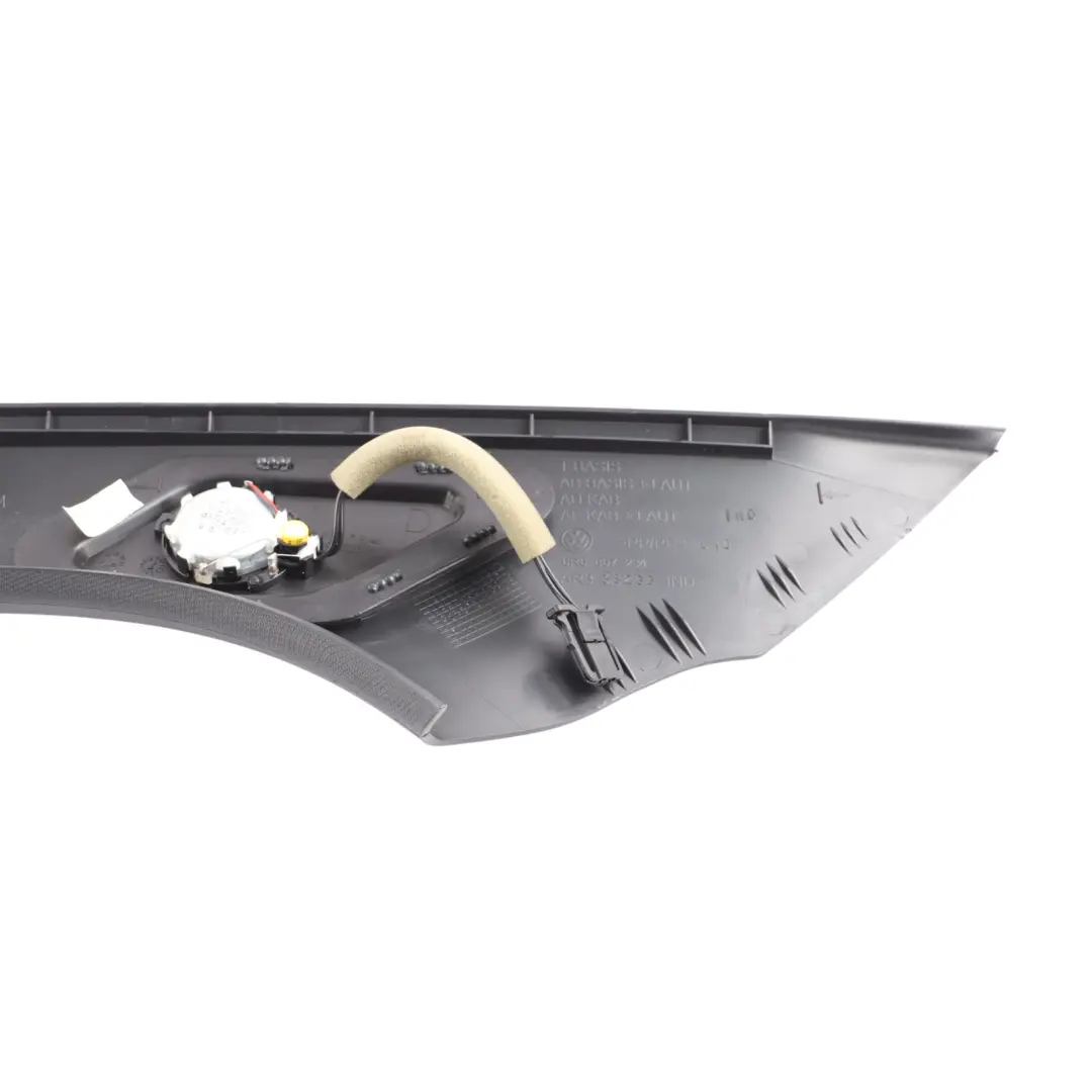 VW Polo 6R Column A Pillar Cover Speaker Trim Black Front Right O/S - SKU 6R6867234AB-1 - Part number 6R6867234AB