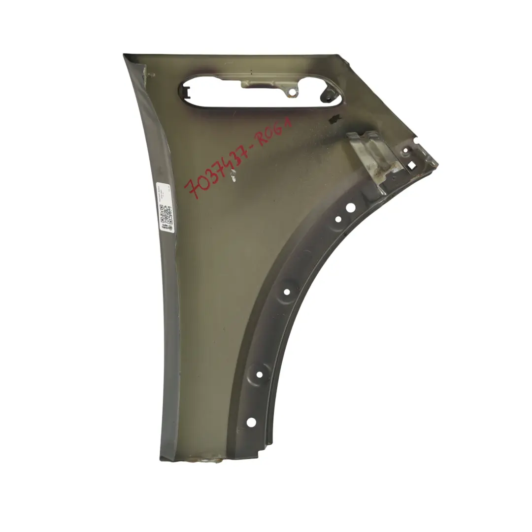 Mini R50 R52 R53 Pannello laterale parafango anteriore sinistro Royal Grey - A48 - SKU 7037437-ROG1 - Numero di parte 7037437