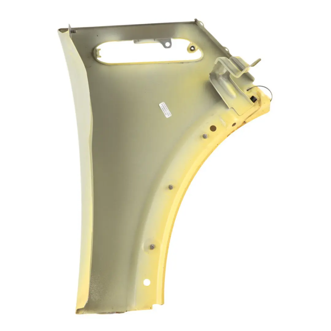 Fender Wing Side Panel Front Left N/S Liquid Yellow - 902 to Mini R50 R53 with Part number 7037437 Mini R50 R53 Fender Wing Side Panel Front Left N/S Liquid Yellow - 902 - SKU 7037437-YEL - Part number 7037437