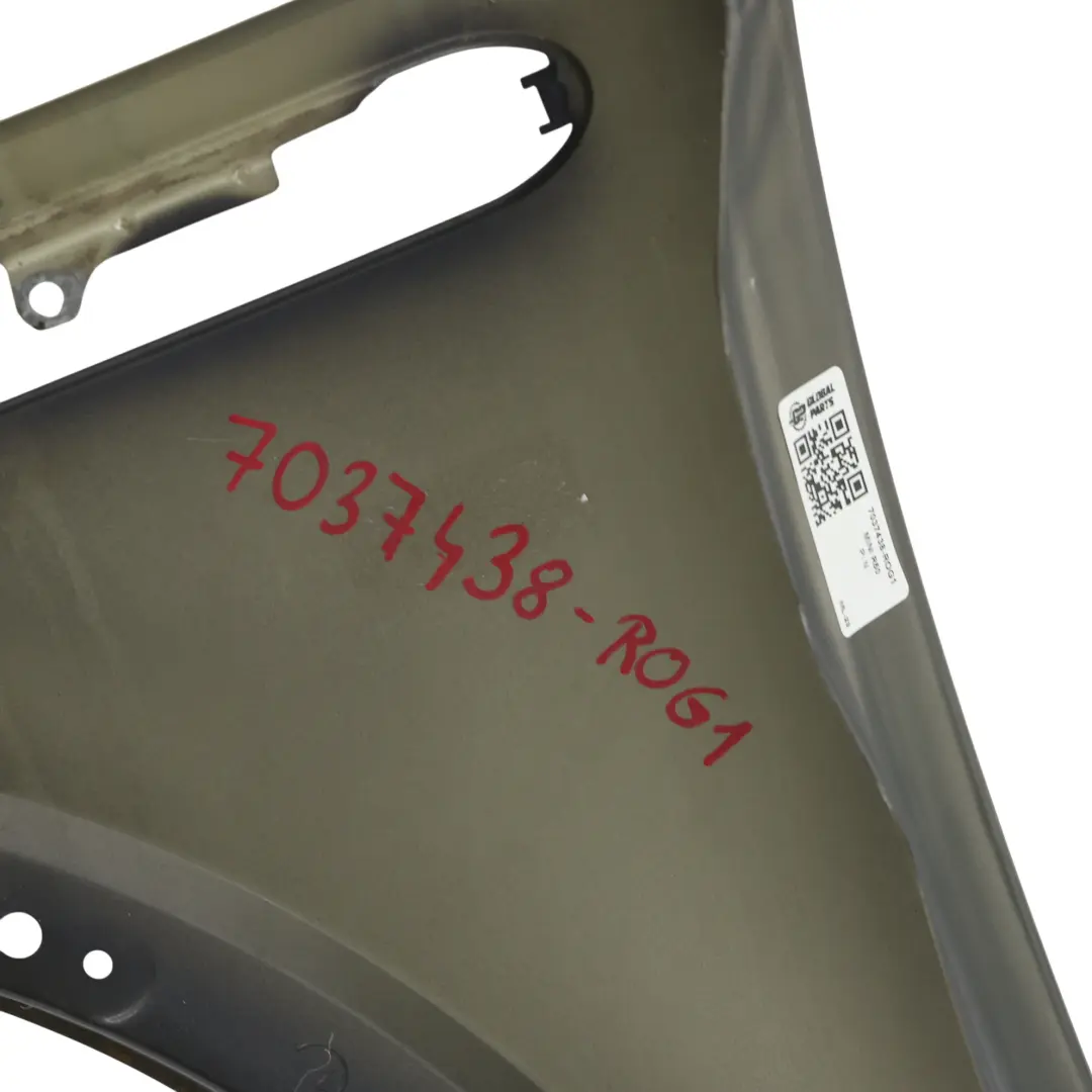 Panneau Latéral Aile Avant Droite Royal Grey Gris Métallisé - A48 pour Mini R50 à propos du numéro de pièce 7037438 Mini R50 Panneau Latéral Aile Avant Droite Royal Grey Gris Métallisé - A48 - SKU 7037438-ROG1 - Numéro de pièce 7037438