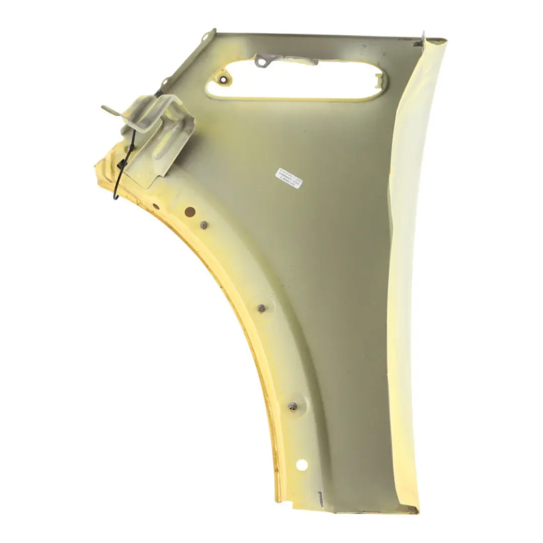 Side Wing Panel Front Right O/S Fender Liquid Yellow - 902 to Mini R50 R53 with Part number 7037438 Mini R50 R53 Side Wing Panel Front Right O/S Fender Liquid Yellow - 902 - SKU 7037438-YEL2 - Part number 7037438