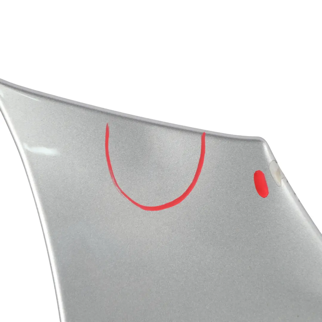BMW E60 E61 Pannello Laterale Anteriore Destro Parafango Silbergrau - A08 - SKU 7111430-SBG1 - Numero di parte 7111430