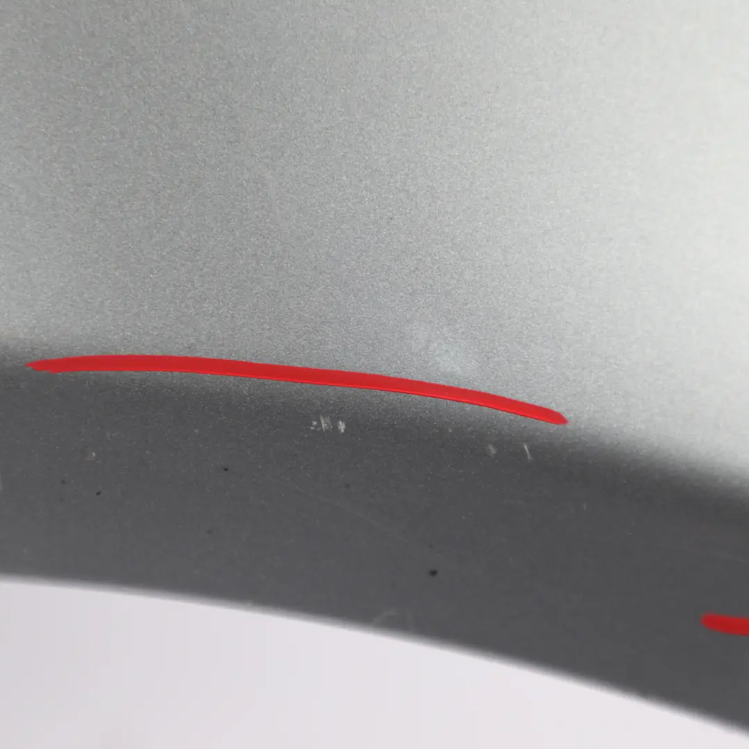 BMW E60 E61 Kotflügel Seitenteil Vorne Rechts Silbergrau Metallic - A08 - SKU 7111430-SBG1 - Teilenummer 7111430