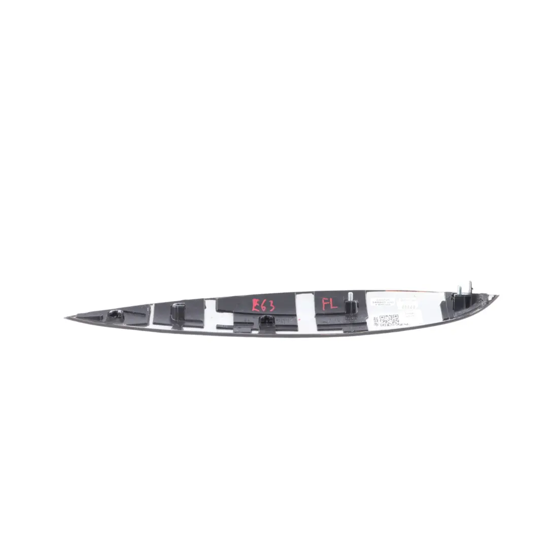 BMW E63 E64 Modanatura Decorativa Anteriore Sinistra Grigio Birke - SKU 7116053 - Numero di parte 7116053