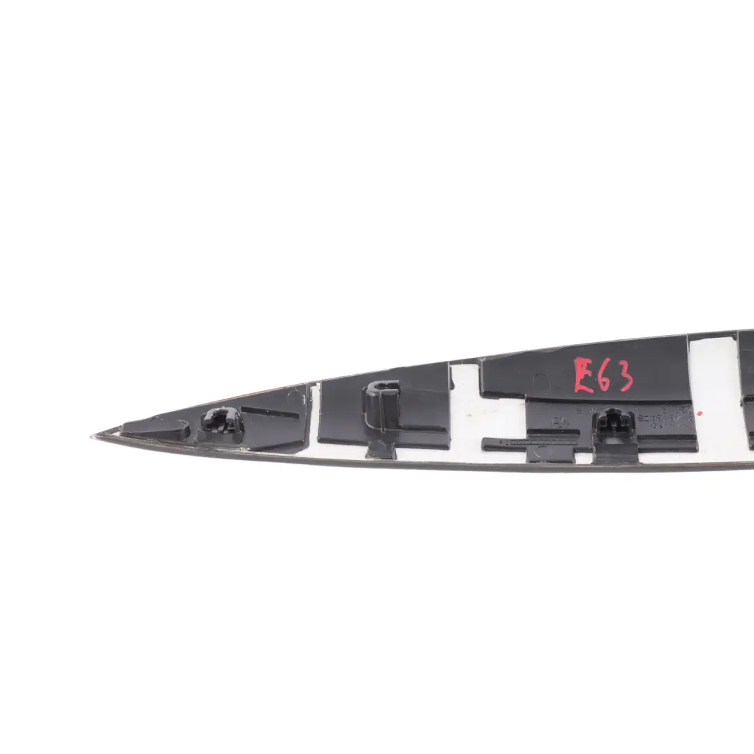 BMW E63 E64 Modanatura Decorativa Anteriore Sinistra Grigio Birke - SKU 7116053 - Numero di parte 7116053