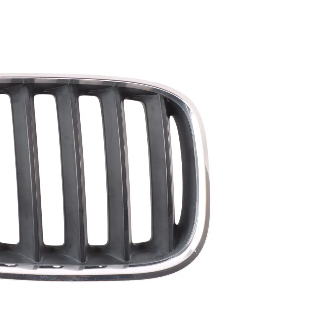 Bumper Centre Grille Bonnet Right O/S Titan II Silver to BMW X5 E53 with Part number 7124816 BMW X5 E53 Bumper Centre Grille Bonnet Right O/S Titan II Silver - SKU 7124816 - Part number 7124816