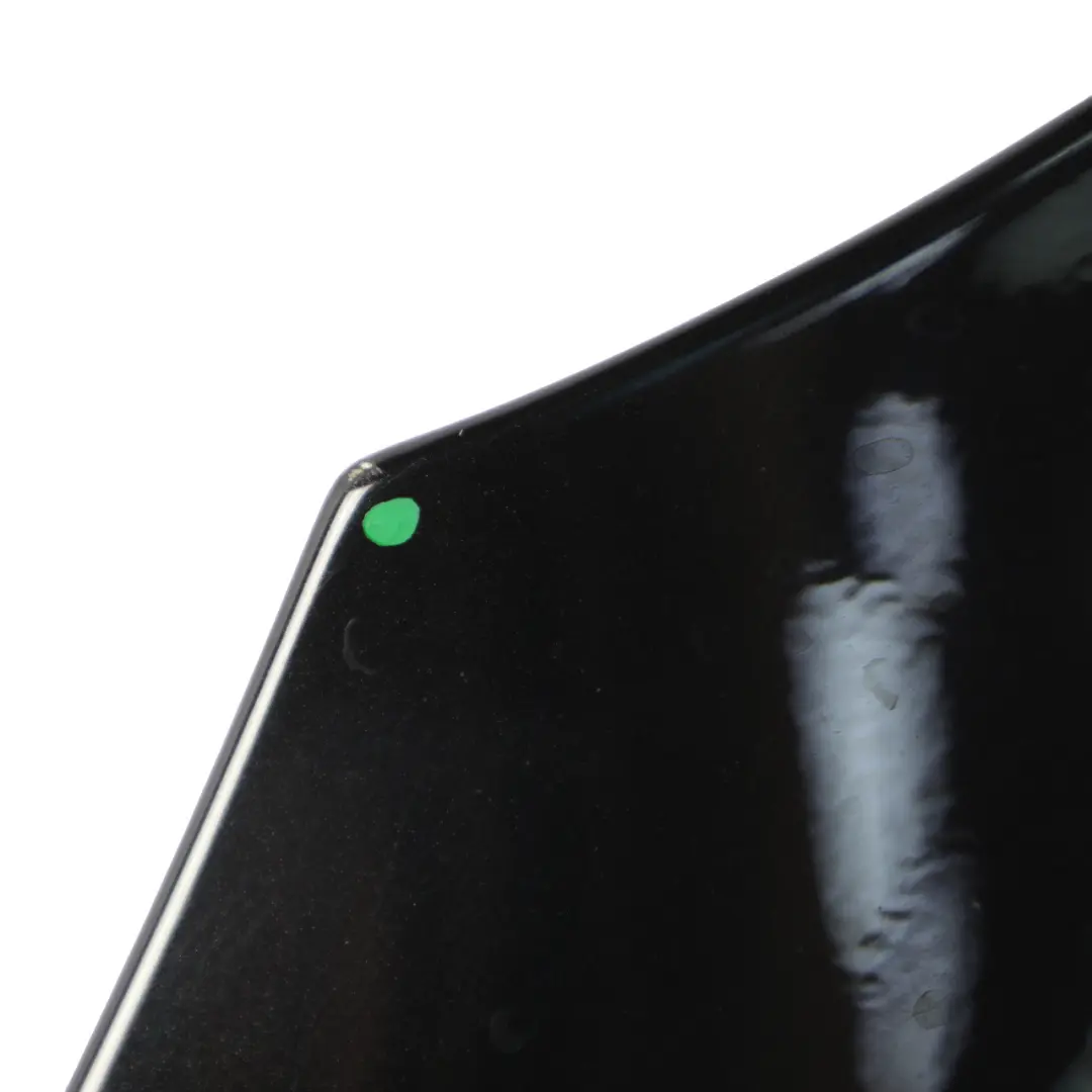 BMW E87 Błotnik Lewy Przedni Boczny Black Sapphire Czarny Metalik - 475 - SKU 7133227-BS - Numer Części 7133227