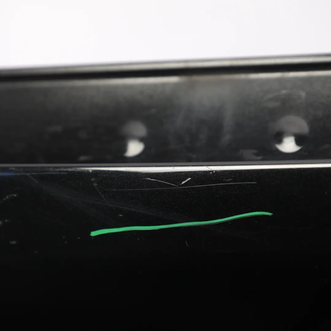 BMW E87 Błotnik Lewy Przedni Boczny Black Sapphire Czarny Metalik - 475 - SKU 7133227-BS - Numer Części 7133227