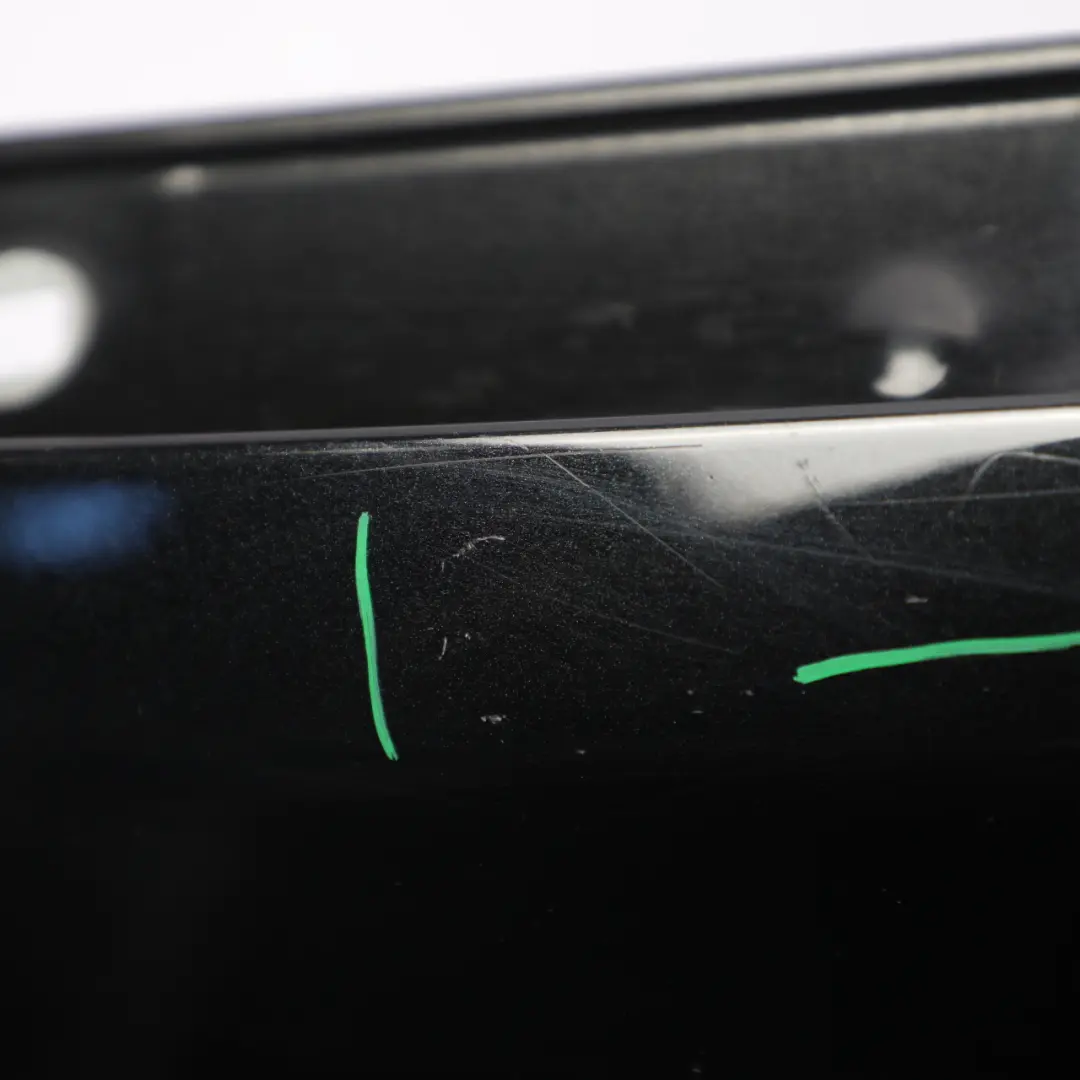 BMW E81 E87 Side Panel Wing Fender Front Left N/S Black Sapphire Metallic - 475 - SKU 7133227-BS - Part number 7133227