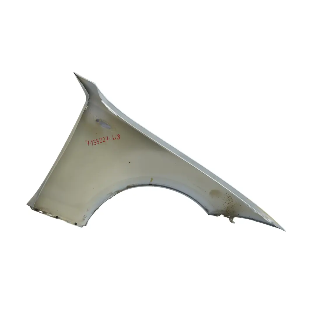 BMW E81 E87 Side Panel Wing Fender Front Left N/S Bluewater Metallic - 896 - SKU 7133227-WB - Part number 7133227