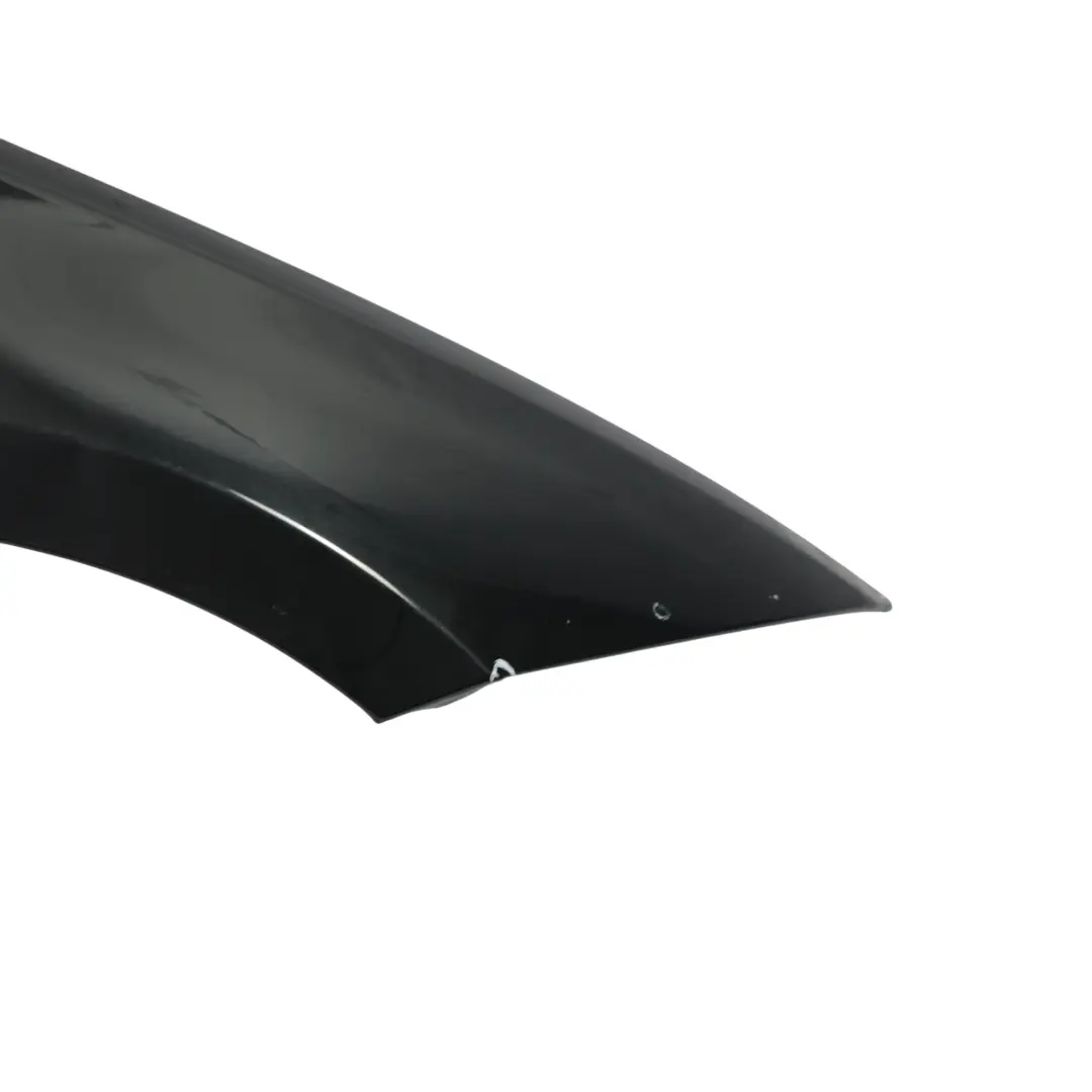 BMW E81 E87 Pannello laterale parafango ala anteriore destra Black Sapphire 475 - SKU 7133228-BS - Numero di parte 7133228