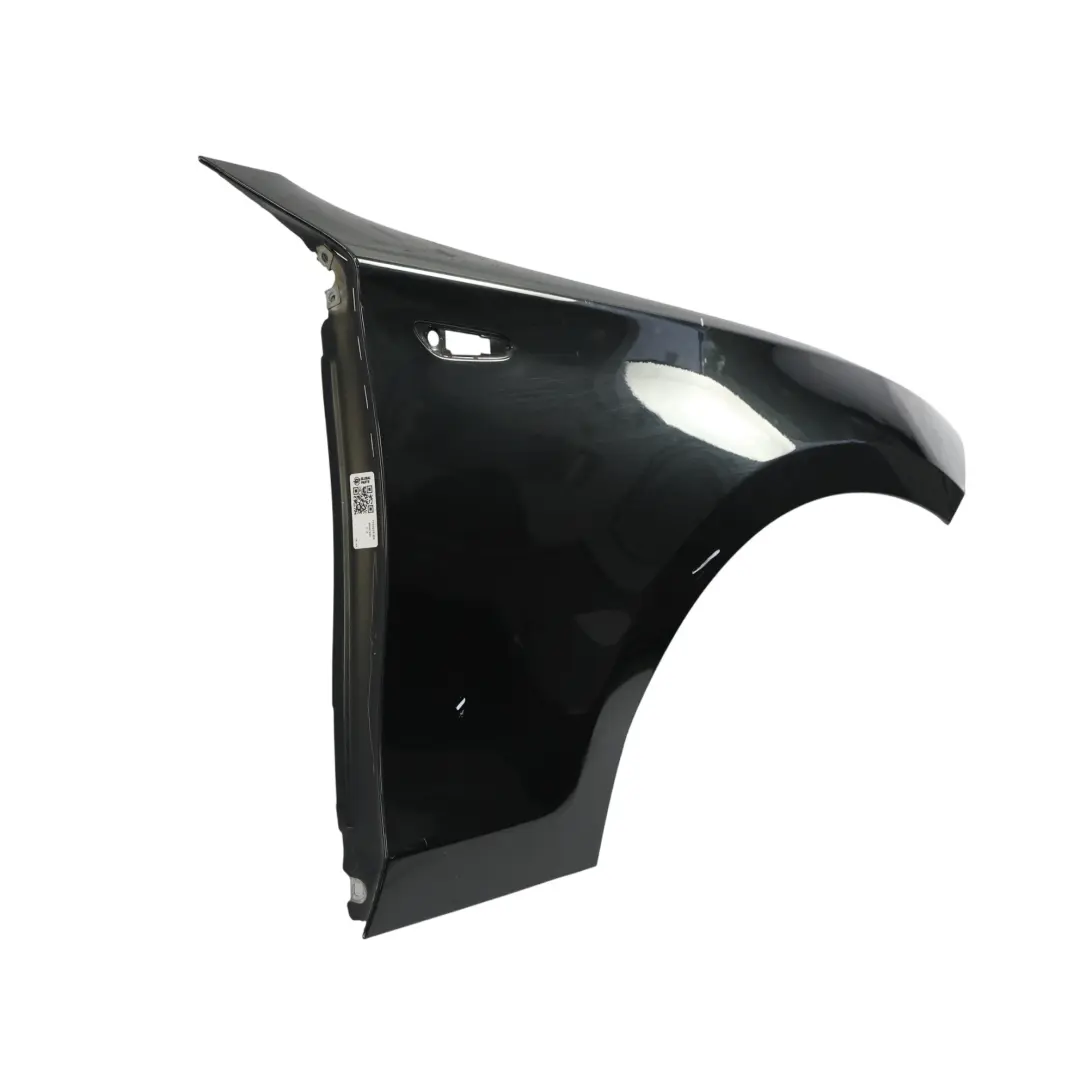 BMW E81 E87 Błotnik Prawy Przedni Black Sapphire Czarny Metalik - 475 - SKU 7133228-BS - Numer Części 7133228