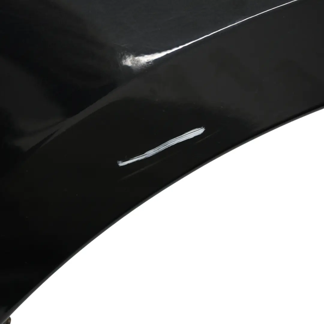 BMW E81 E87 Pannello laterale parafango ala anteriore destra Black Sapphire 475 - SKU 7133228-BS - Numero di parte 7133228