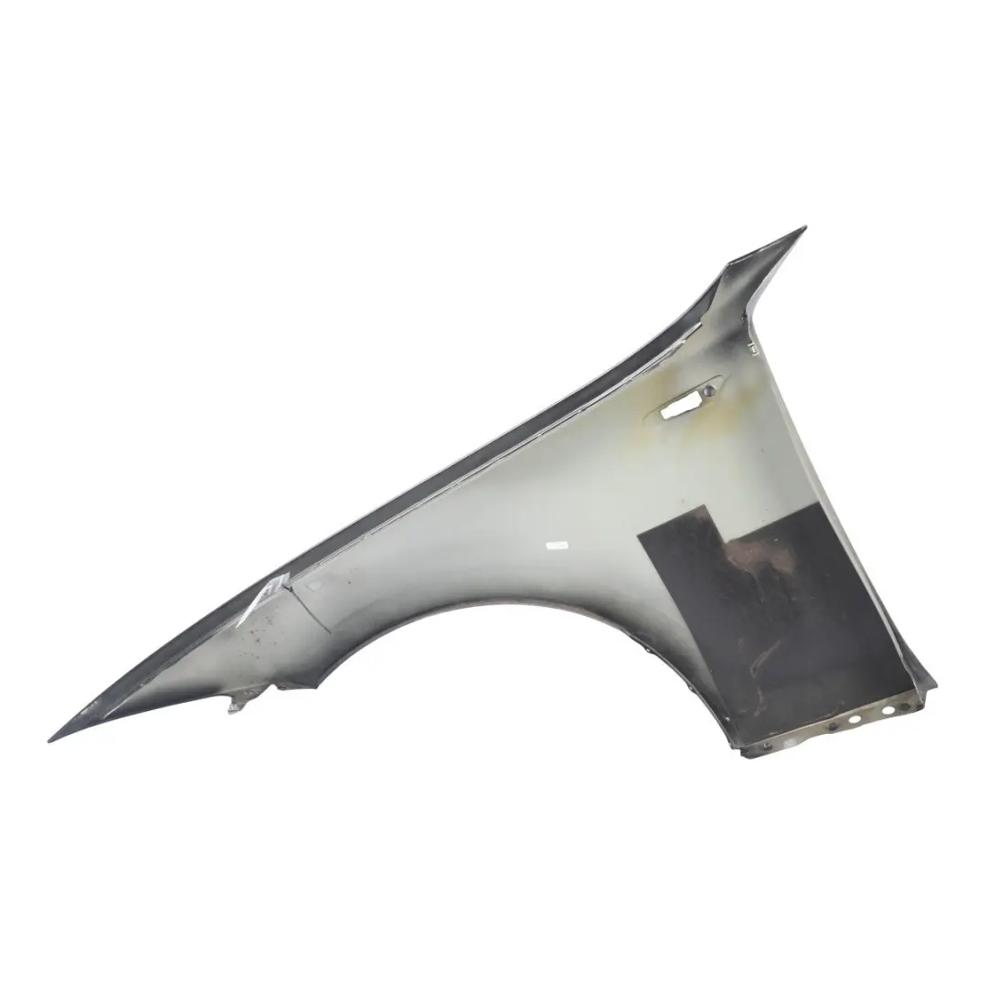 BMW E81 E87 Side Panel Fender Wing Front Right O/S Black Sapphire - 475 - SKU 7133228-BS1 - Part number 7133228
