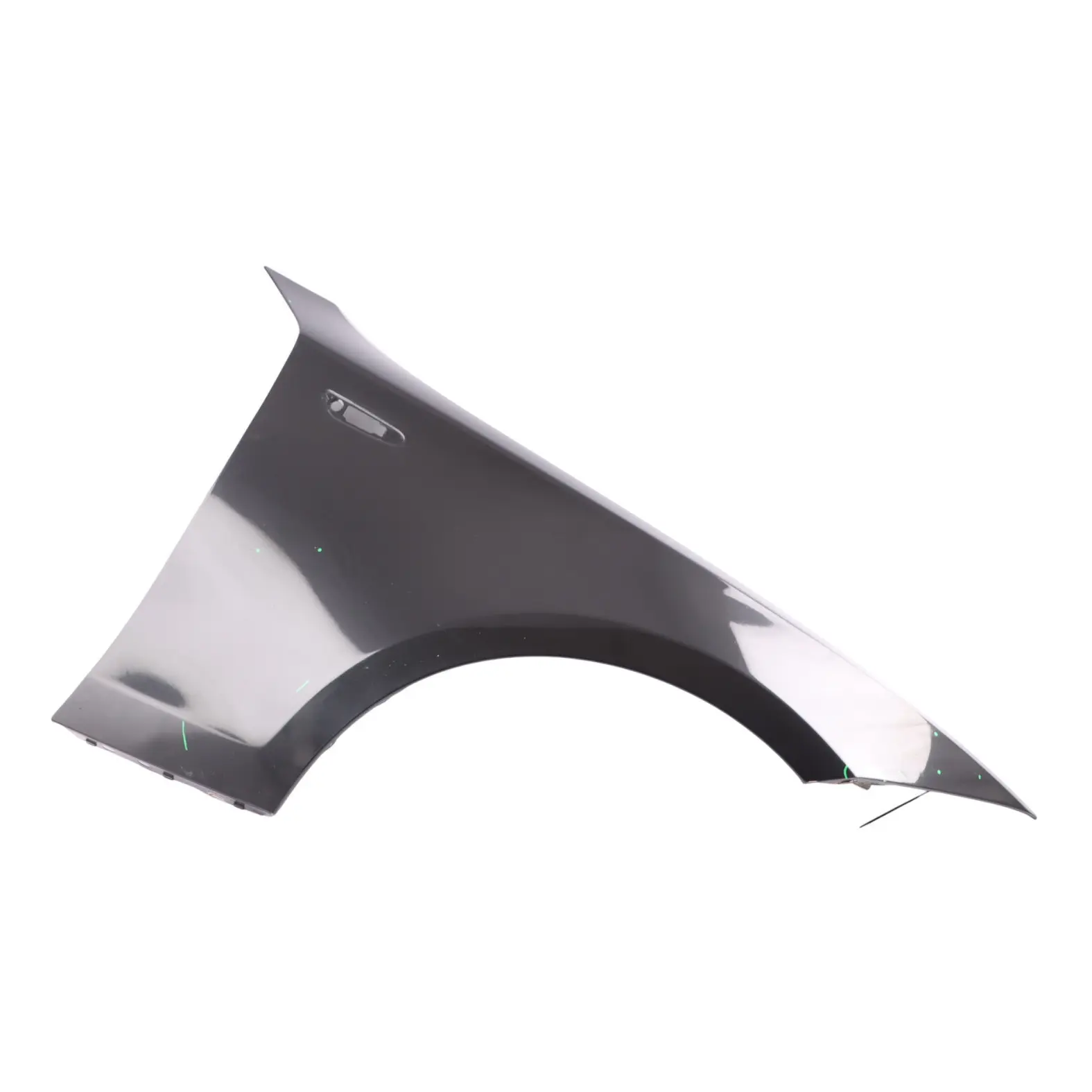 BMW E81 E87 Side Panel Front Right O/S Fender Wing Black Sapphire Metallic - 475