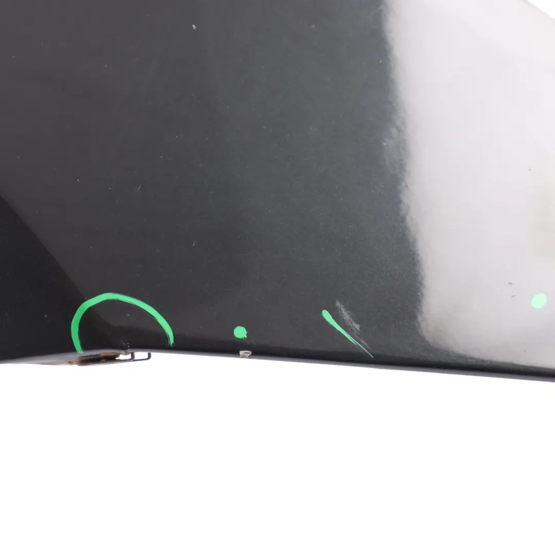 BMW E81 E87 Side Panel Front Right O/S Fender Wing Black Sapphire Metallic - 475 - SKU 7133228-BS3 - Part number 7133228