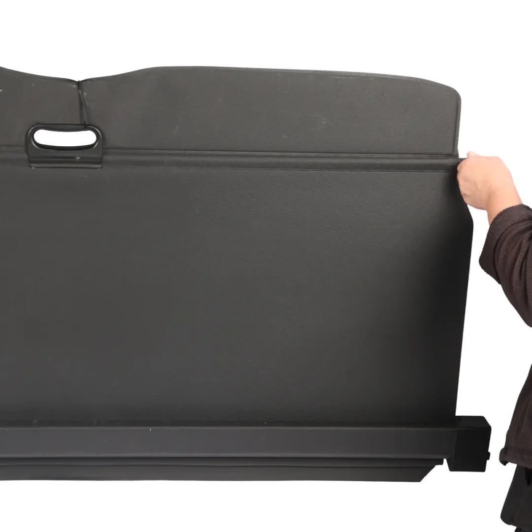 Trunk Roller Blind Parcel Shelf Load Cover Black to BMW X5 E53 Rear with Part number 7135675 BMW X5 E53 Rear Trunk Roller Blind Parcel Shelf Load Cover Black - SKU 7135675-1 - Part number 7135675
