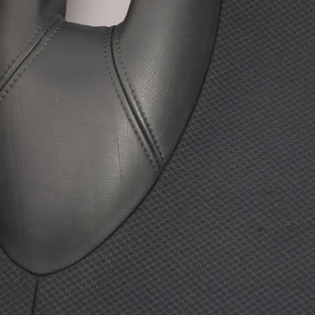 Mini Cooper R50 Rear Seat Cloth Leather Bench Couch Base Molette Panther Black - SKU 7136492 - Part number 7136492