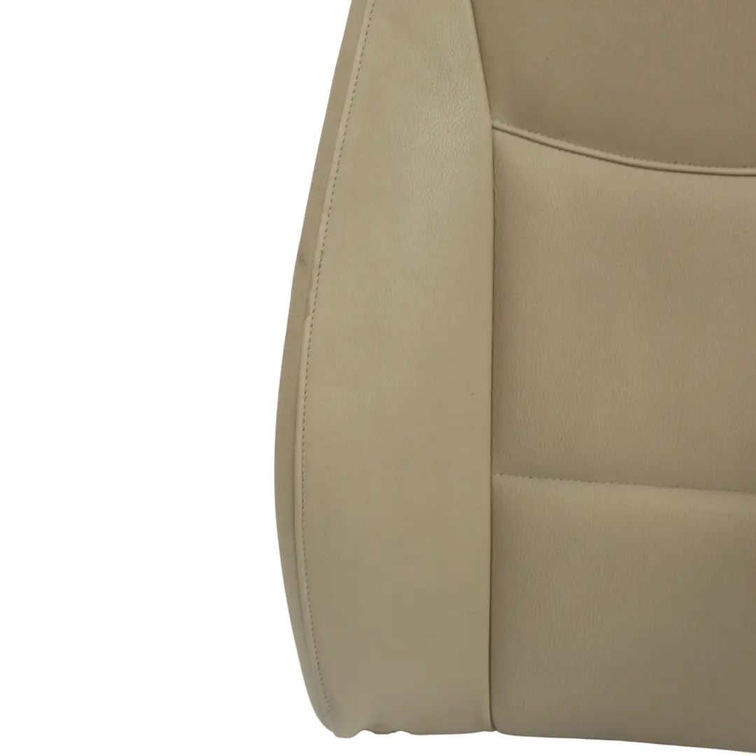Vordersitz Rückenlehne Links Interieur Leder Dakota Beige für BMW E90 E91 mit Teilenummer 7147745 BMW E90 E91 Vordersitz Rückenlehne Links Interieur Leder Dakota Beige - SKU 7147745-4 - Teilenummer 7147745