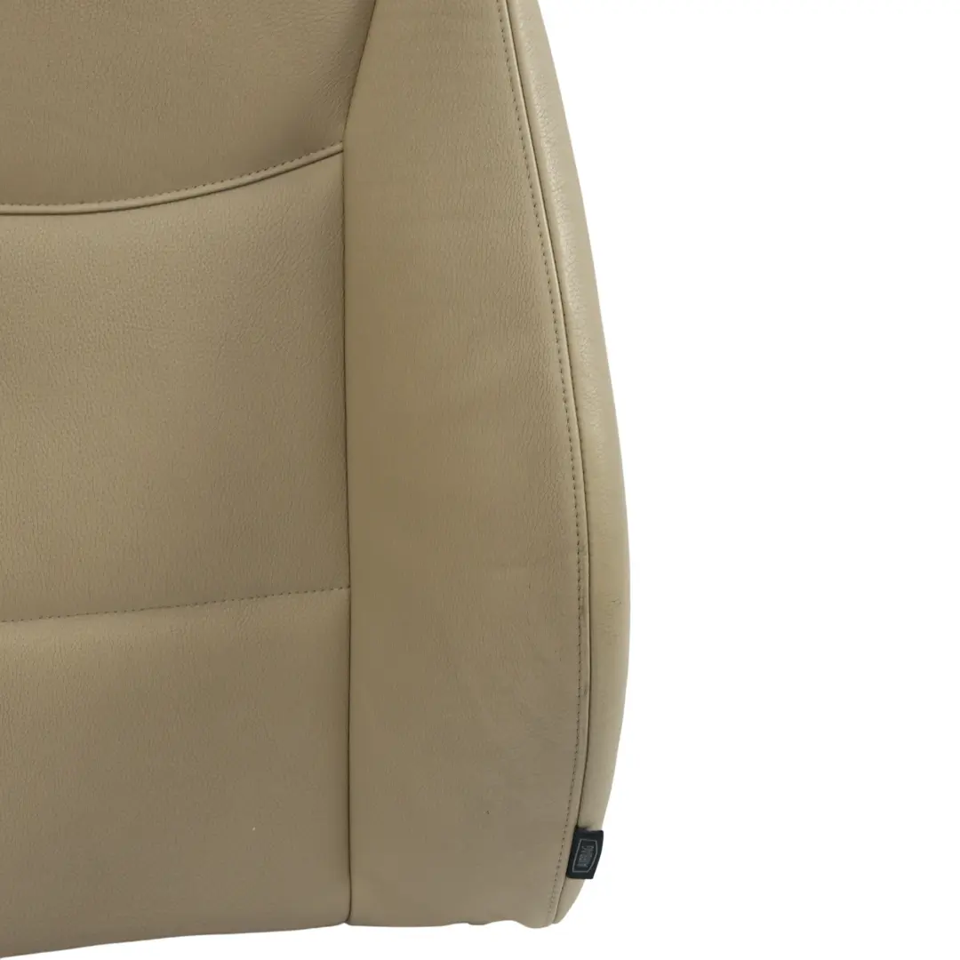 Schienale Sedile Anteriore Sinistro Interni In Pelle Dakota Beige per BMW E90 E91 con numero di parte 7147745 BMW E90 E91 Schienale Sedile Anteriore Sinistro Interni In Pelle Dakota Beige - SKU 7147745-4 - Numero di parte 7147745