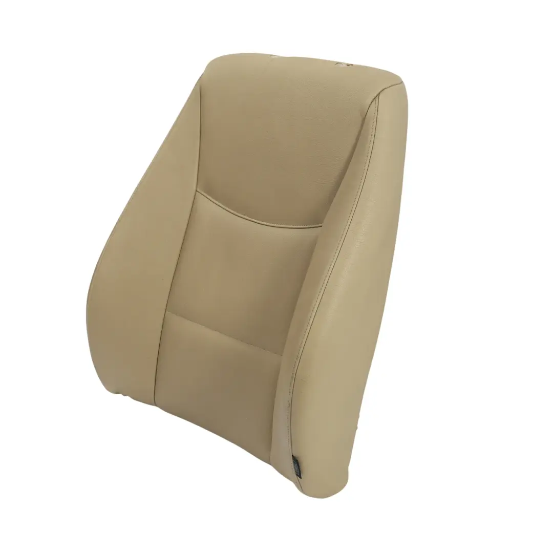 Schienale Sedile Anteriore Sinistro Interni In Pelle Dakota Beige per BMW E90 E91 con numero di parte 7147745 BMW E90 E91 Schienale Sedile Anteriore Sinistro Interni In Pelle Dakota Beige - SKU 7147745-4 - Numero di parte 7147745