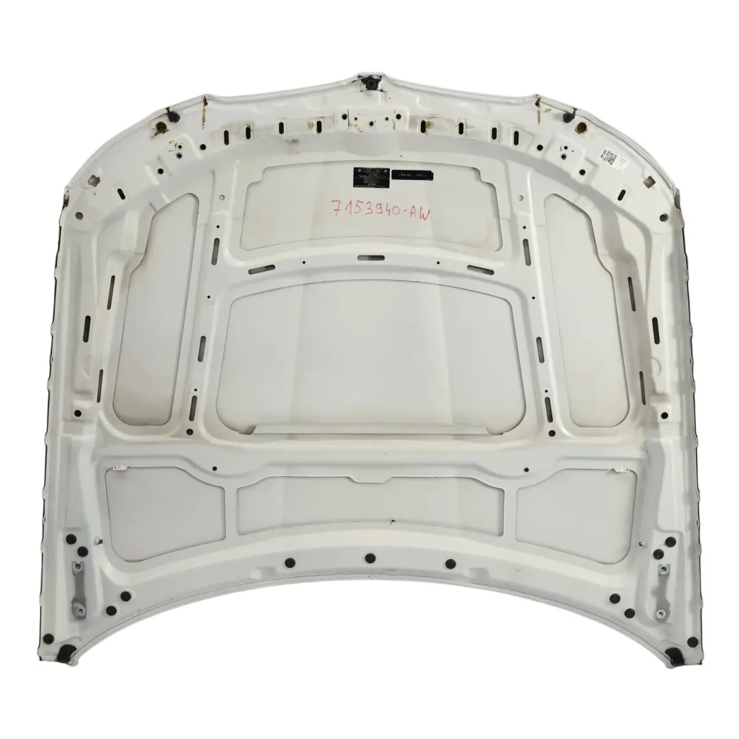 BMW E90 E91 LCI Maska Pokrywa Silnika Titansilber Srebrny Metalik - 354 - SKU 7153940-AW - Numer Części 7153940