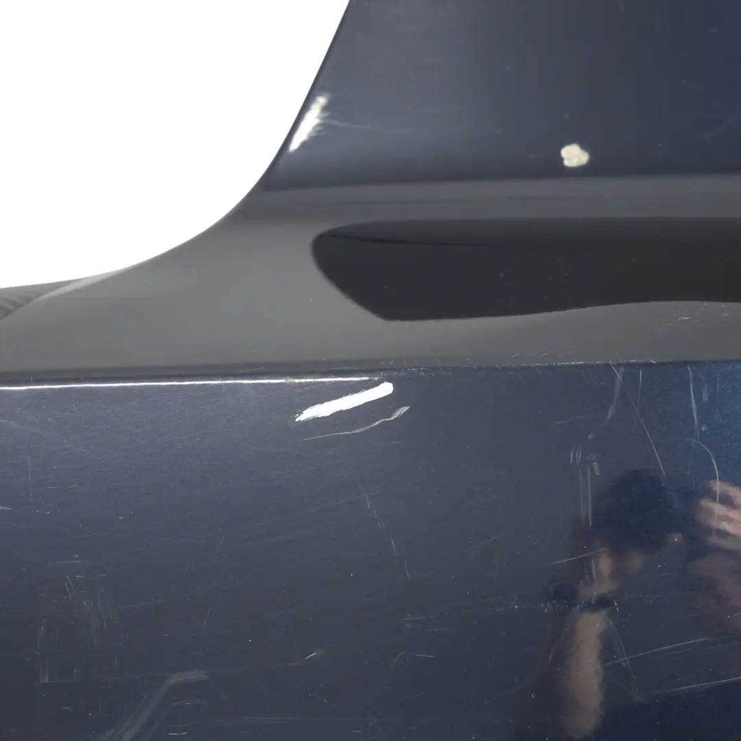 BMW E92 E93 Rear Bumper Panel PDC Monacoblau Blue Metallic - A35 - SKU 7161499-MB - Part number 7161499