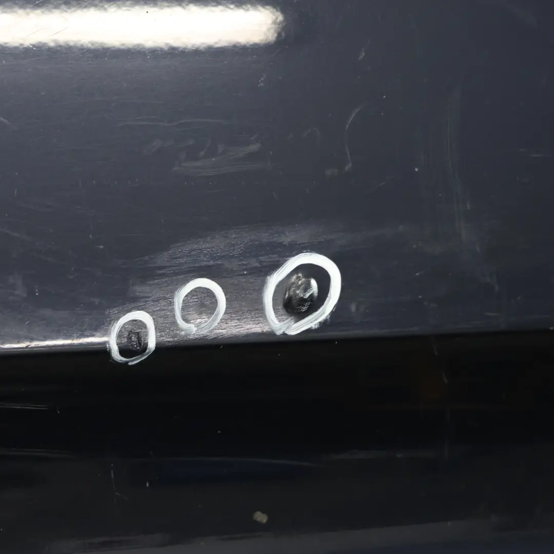 BMW E92 E93 Rear Bumper Panel PDC Monacoblau Blue Metallic - A35 - SKU 7161499-MB - Part number 7161499